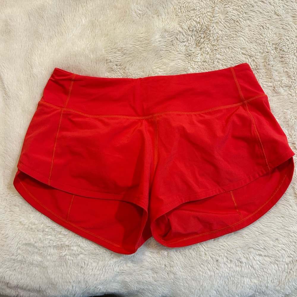 lululemon 2.5" speed up shorts